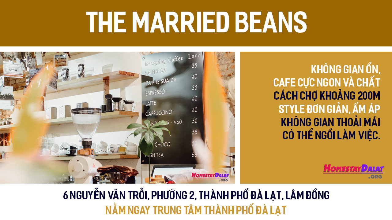 Giới thiệu The Married Beans Coffee Đà Lạt