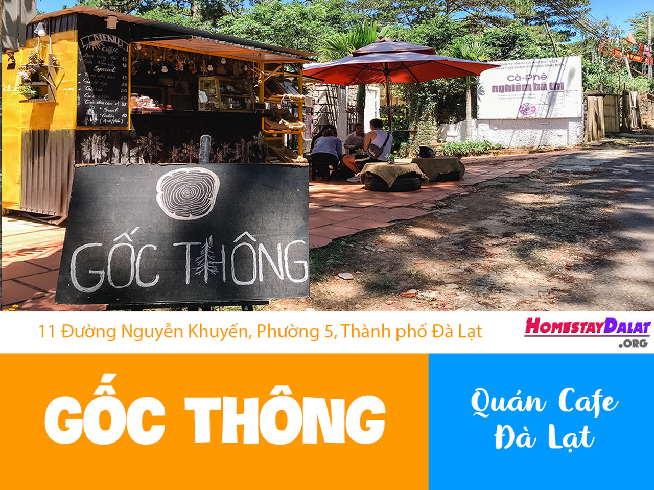 Giới thiệu quán cafe Gốc Thông Đà Lạt