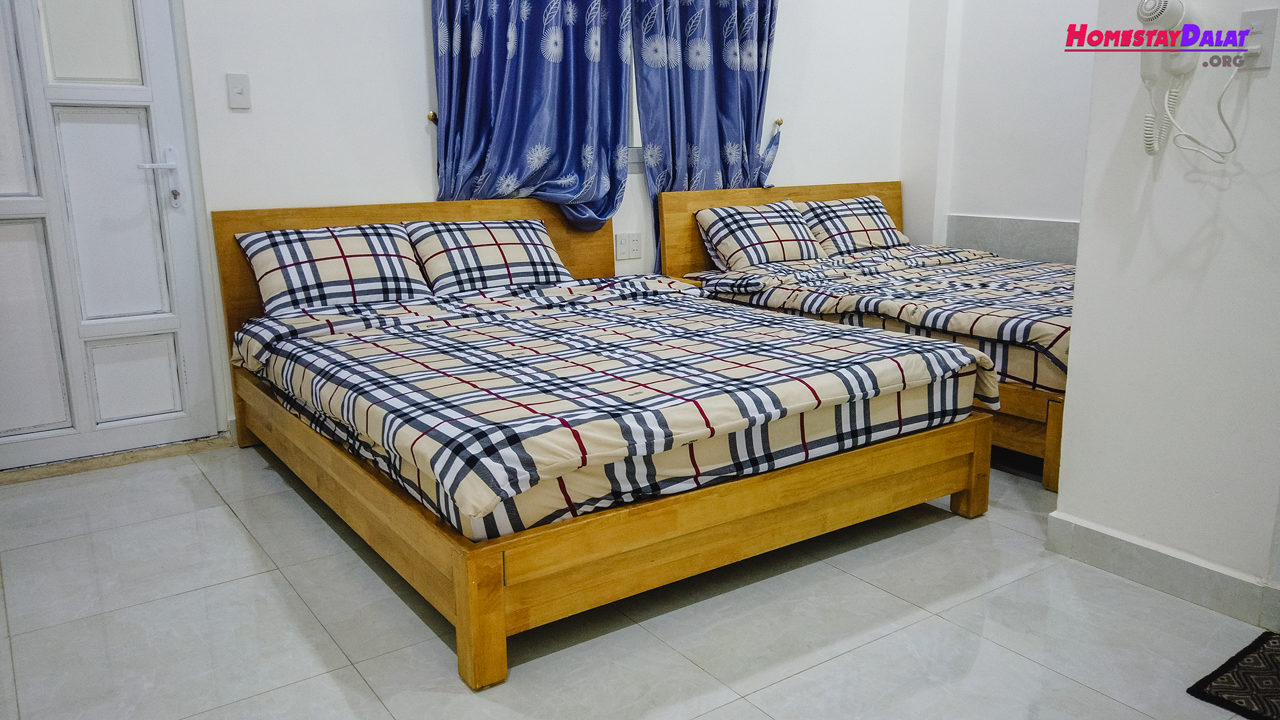 Phòng giường đôi ở MrLee Dalat House
